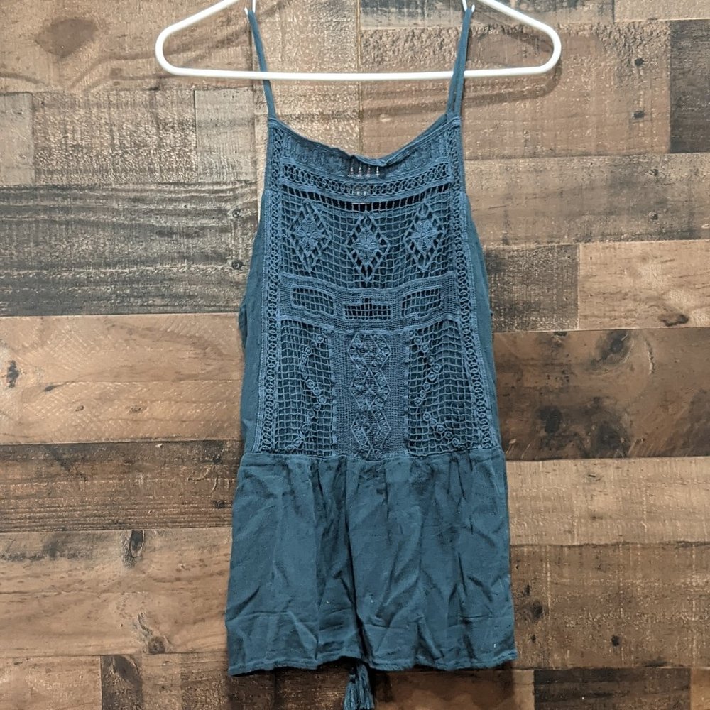 Embroidered Tank Top